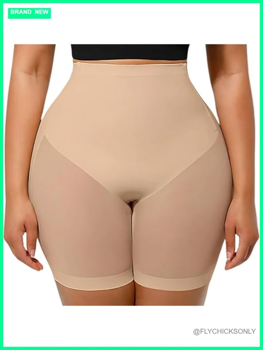 Low Back Shapewear Shorts – Tummy Control, Waist Cincher, Butt Lift, Seamless &